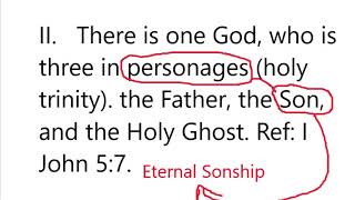 Re edwardpf123: Statement of Faith - Eternal Sonship Essential for Soteriology