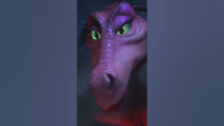 Donkey Meets Dragon 🫏💗🐲  | Shrek | Mega Moments #shrek  #megamoments #shorts