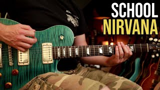 How To Play School By Nirvana Guitar Lesson