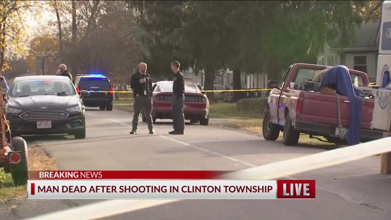 Man dead after shooting in Clinton Township - YouTube
