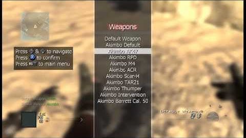 MW2 TU8 Sexy Mod Menu v1