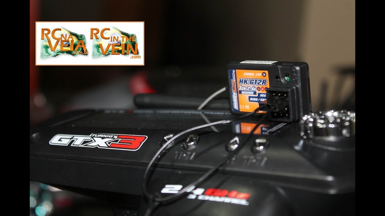 RC NA VEIA - How to bind the GTX3 and HK GT-2 Receiver English