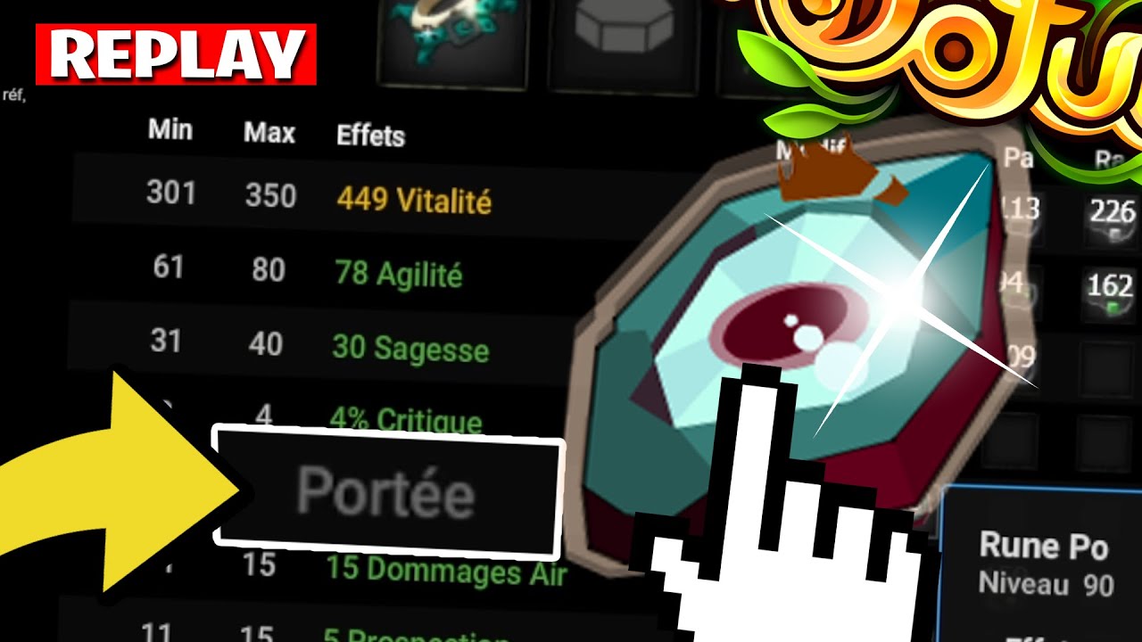 Stubbyob Rune Si la rune passe je deviens TRÈS TRÈS RICHE sur dofus (IRL je reste ...