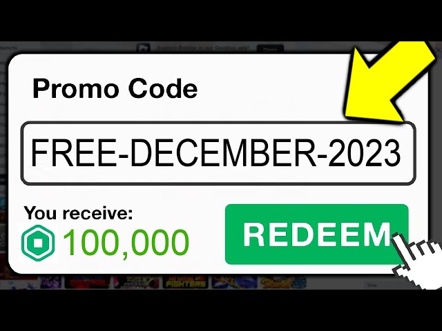Roblox Promo Codes - Get BONUS CODE in December 2023
