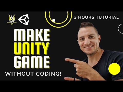 🕹️Make Unity game without coding - 3h Tutorial