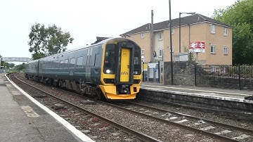 GWR Classs 166 Turbo and Class 158 Sprinter at Stapleton Road | 06/06/2023