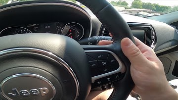 How to Enable or Disable Cruise Control in Jeep Compass II ( 2017 - now )