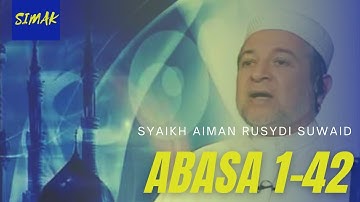 Surah Abasa [ENG/INA SUB] سورة عبس | الشيخ أيمن رشدي سويد