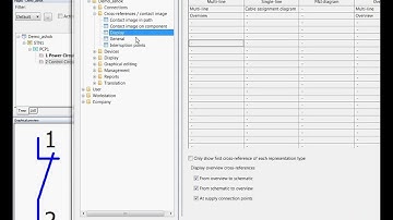 Eplan P8 | Tutorial | Cross Ref Setting