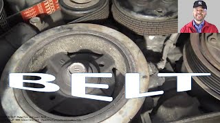 How to replace Drive Belt Toyota 2.0 or 2.4 VVT-i engine. Years 2002 to 2015