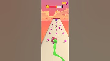 Blob runner 3D . Level 2. #shorts