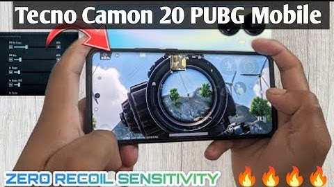 Tecno Camon 20 ki PUBG Mobile Sensitivity Setting 🔥 Tecno Camon 20 PUBG Mobile Sensitivity 🔥0 Recoil