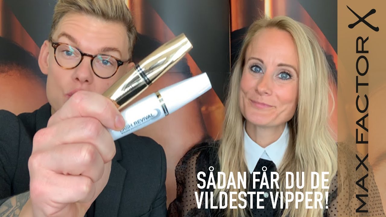 Lange, fyldige og stærke vipper med Lash Revival // Max Factor Danmark