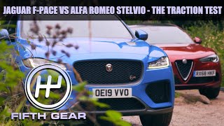 Jaguar FPace VS Alfa Romeo Stelvio  Grip | Fifth Gear