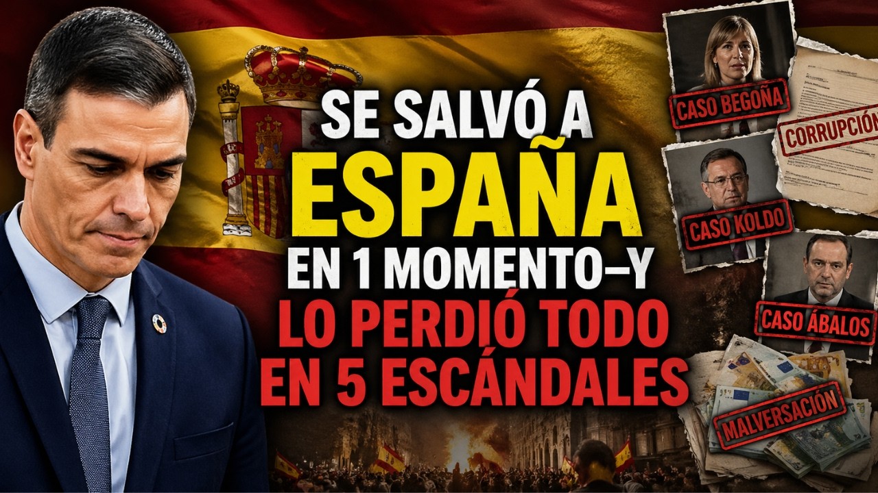 Se Salvó A España En 1 Momento—Y Lo Perdió Todo En 5 Escándalos