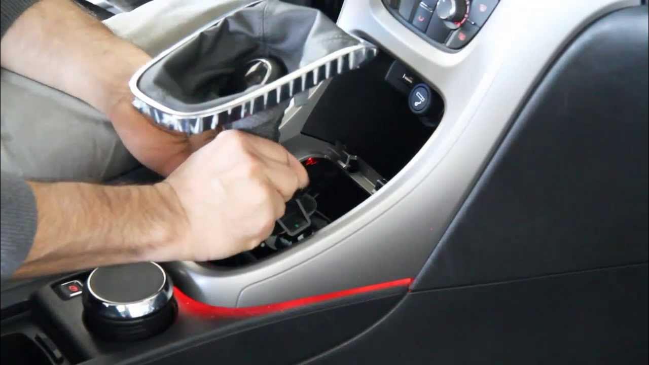 Schaltknauf wechseln How to gear shift knob change instruction