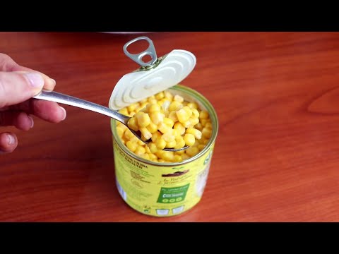 Video: Come Fare L'insalata Di Mais In Scatola