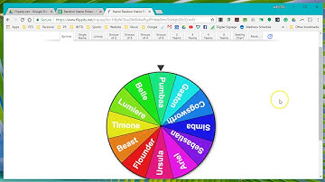 Random Name Picker - Flippity.net