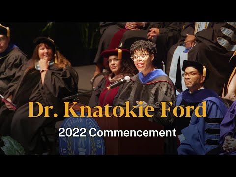 Dr. Knatokie Ford - American College of Education 2022 Commencement
