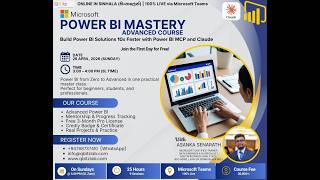 QBItz – Power BI Mastery Advanced Course (April’26) Introduction Session Recording