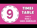 9 times table song brave by sara bareilles laugh along and learn