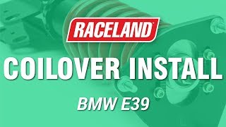 How To Install Raceland BMW E39 Coilovers