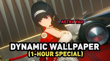 Astra Yao Dynamic Wallpaper | 1 HOUR LOOP | TRUST EVENT | STARLOOP TOWER | ZZZ 1.5