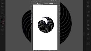 How to Create Dotted Spiral Vortex Adobe Illustrator Tutorial.