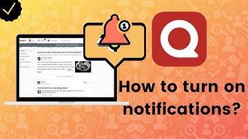 How to turn on notifications about question on Quora?