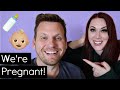 FINDING OUT I'M PREGNANT + TELLING MY HUSBAND!