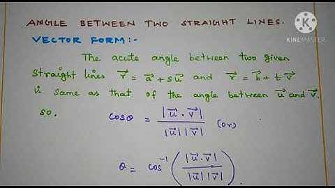 std 12- maths - unit-6- Applications of vector algebra