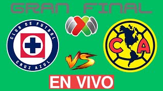 CRUZ AZUL VS AMERICA EN VIVO - LIGA BBVA MX GRAN FINAL CLAUSURA 2024 - DONDE VER EN VIVO