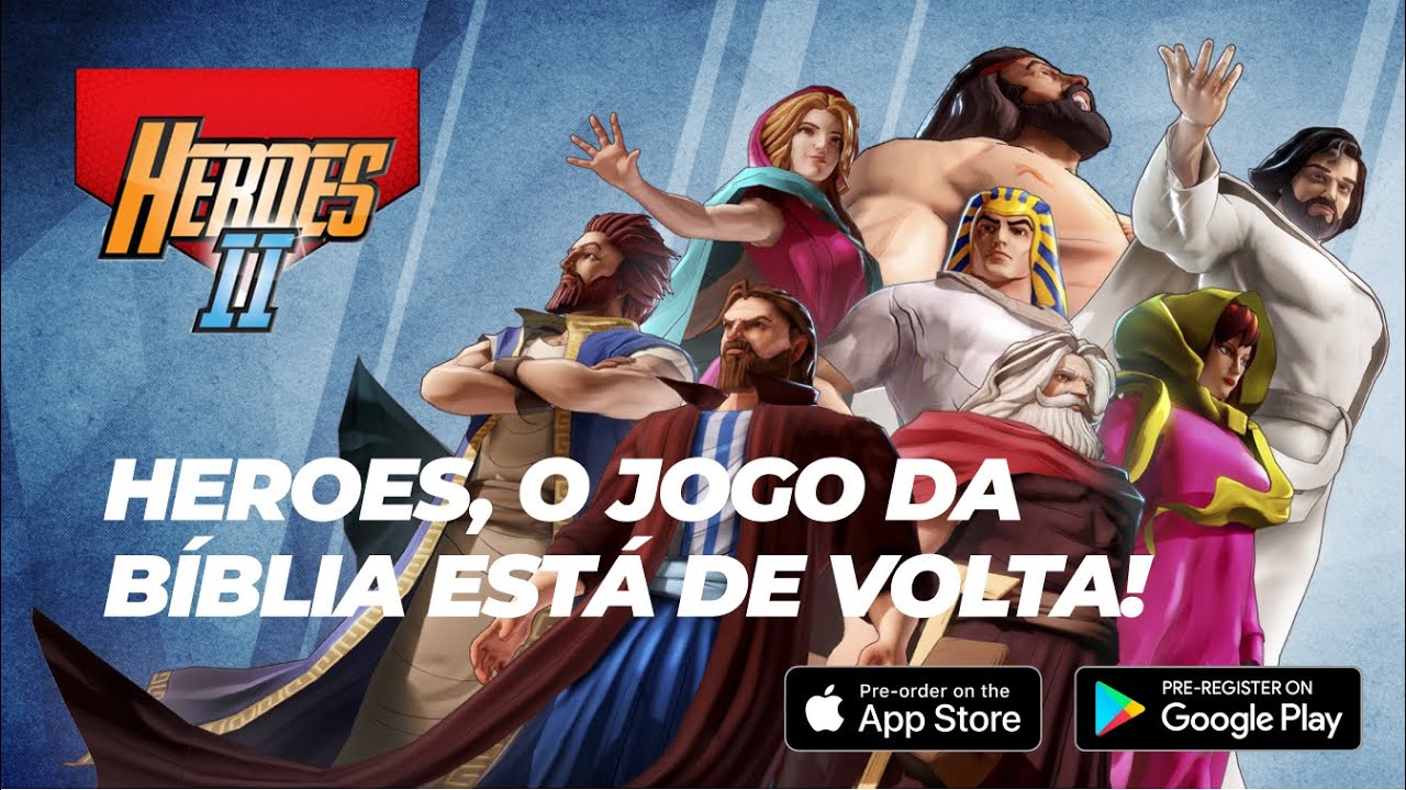 Heroes 2: o Jogo da Bíblia - Game para celular apresenta valores de  civilidade e educação bíblica