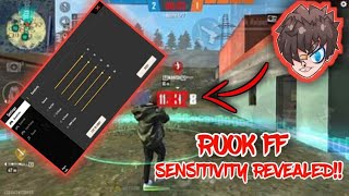 Ruok ff sensitivity! Sensitivitas/Setting revealed of ruok ff! Effective on all devices