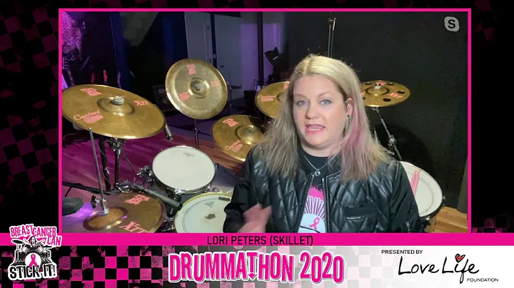 Lori Peters (Skillet) Interview from  Drummathon 2...