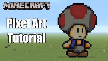 Minecraft Pixel Art Tutorial - Toad