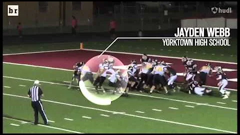Yorktown High School QB Jayden Webb Makes a Ridicu...