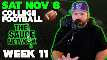Saturday College Football Predictions and Analysis - Week 11 with Kyle Kirms