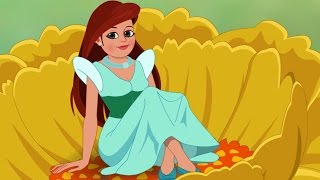 👧Thumbelina Full Movie | Fairy Tales For Children | Telugu Kathalu | Animated Cartoons For Kids |