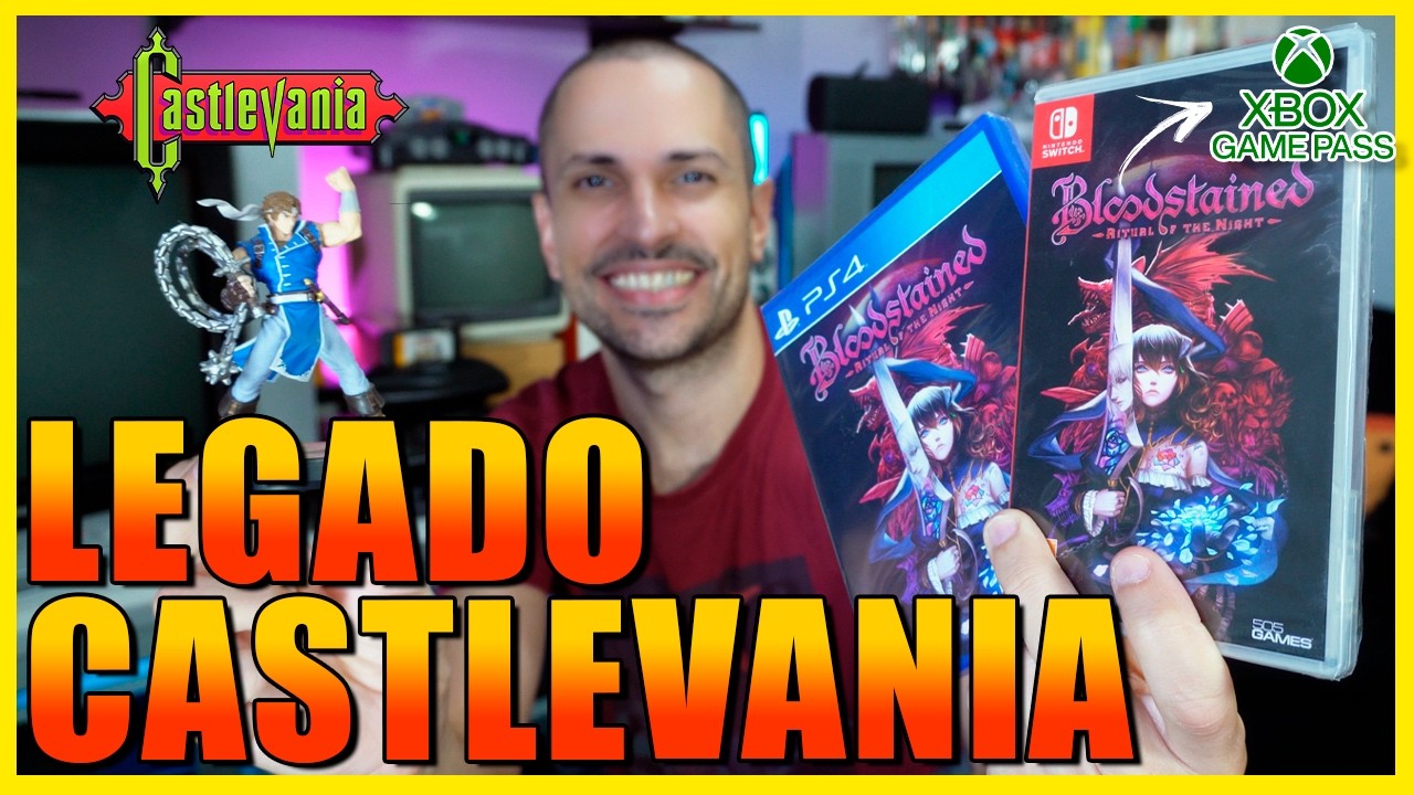 NUNCA ESTEVE TÃO BOM! Bloodstained é Metroidvania raíz, sucessor