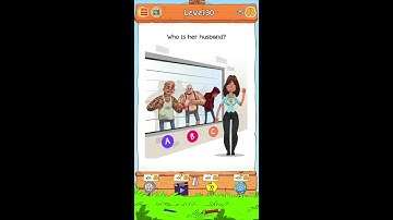 Braindom 2 Level 30 Who is her husband Answers and Solutions