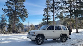 CLEAN 1999 Isuzu Trooper bought SIGHTUNSEEN and driven from DALLAS to DENVER through a BLIZZARD