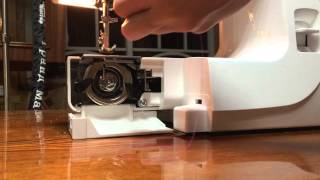 Как научиться шить. Обзор швейной машинки Janome EL532. Вдевание нити Как научиться шить. Обзор швейной машинки Janome EL532. Вдевание нити