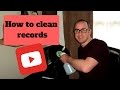 How to clean records   cheap and effective