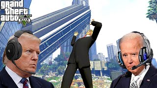 Us Presidents Survive An Earthquake In Gta 5