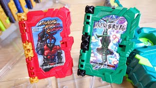 ハッピー剣斬 & カブトでレジェンド本コンプリート！1回400円 GPワンダーライドブック11 レビュー！仮面ライダーセイバー  ガシャポン 高速カブト語録・ハッピー猿飛忍者伝