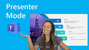 Presenter Mode in Microsoft Teams