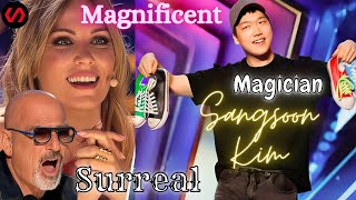 ✅ UNBELIEVABLE MAGIC THAT IMPRESSED THE AUDIENCE | Sangsoon Kim Magician | America's Got Talent