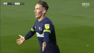 Leeds United 2 - 4 Derby County Goals & Highlights 2019