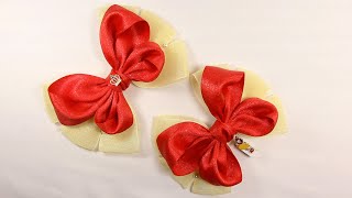 백설공주#백설공주 리본#나비 리본#리본#ribbon#헤어핀#hairpin#hair clip#barrette#아미리본#Amie Ribbon#Snow White